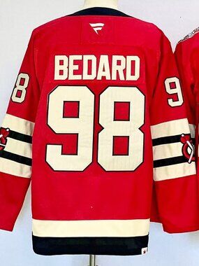 Connor Bedard Red Classic Jersey